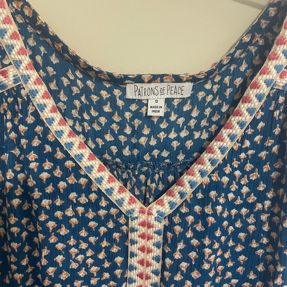 ‼️ 3/15 Patrons of Peace Flowy Tank 🌺 - Picture 2 of 3